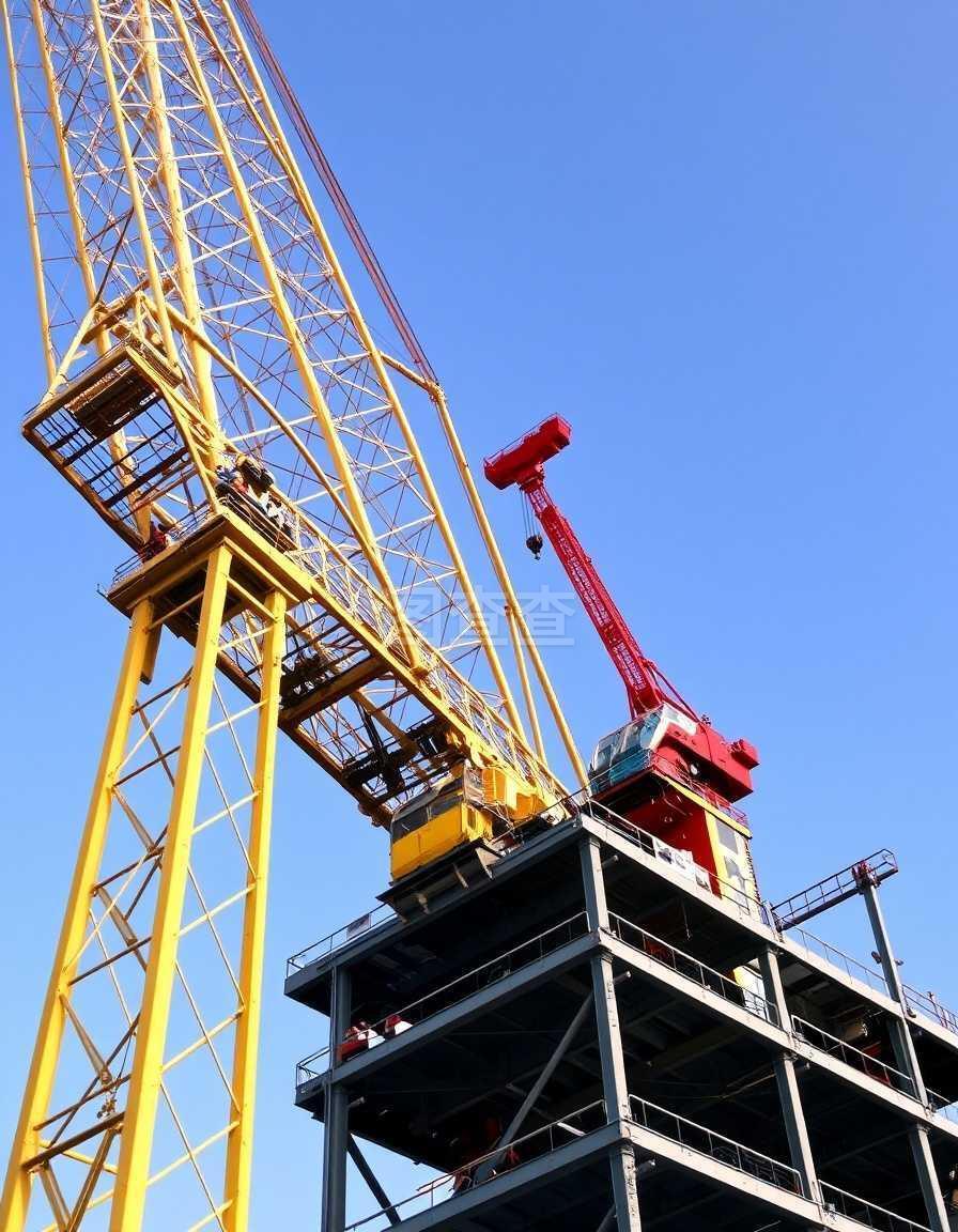 塔式起重机金属建筑